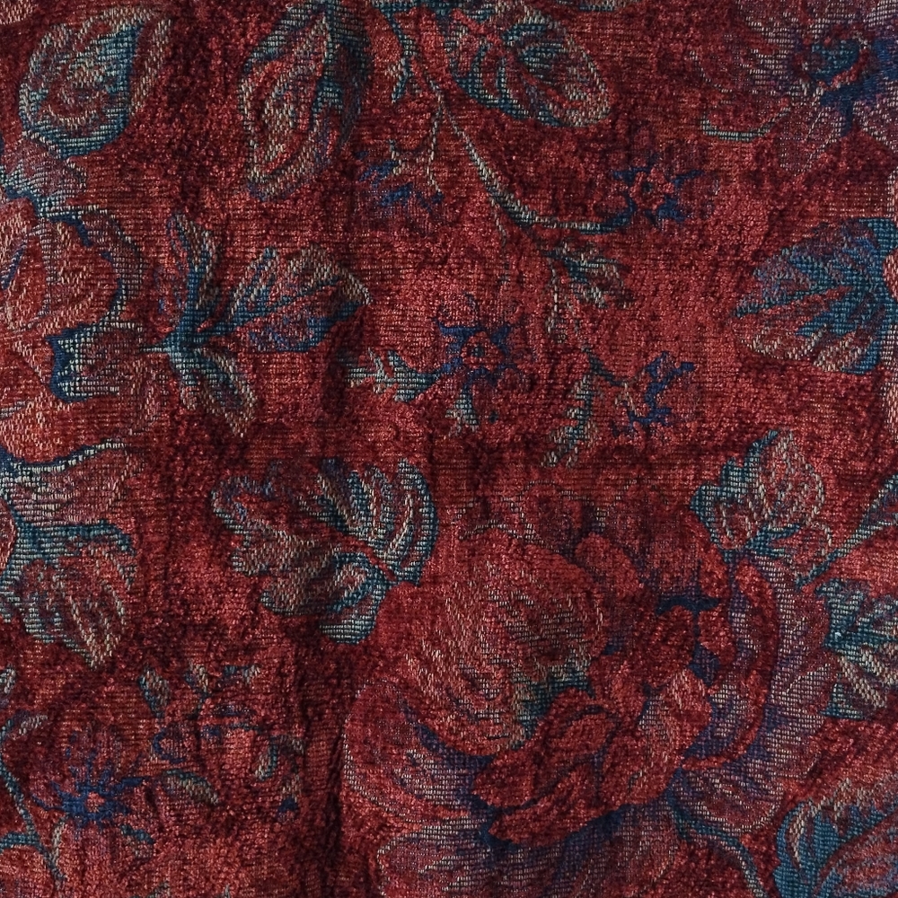 Vintage 90's Tapestry Coat Chicos Boho Indie Size 2 - Picture 7 of 13